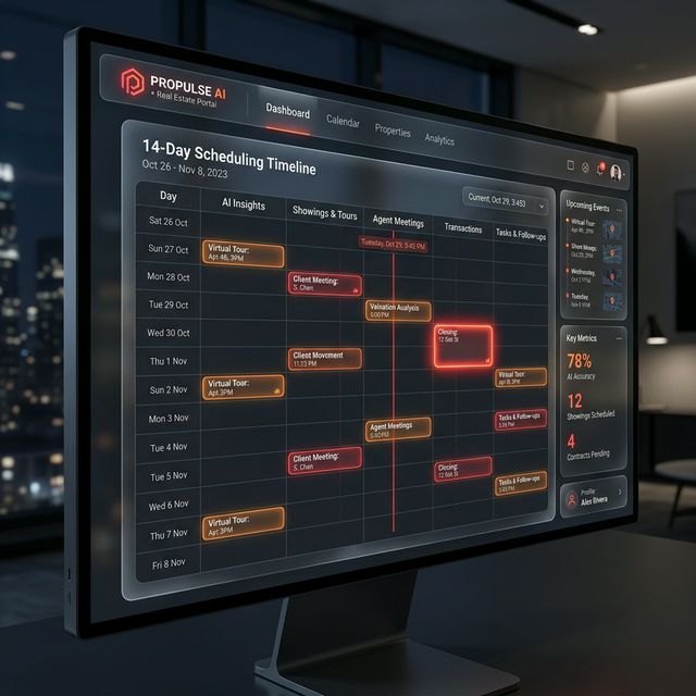 Temporal Content Scheduling Architecture